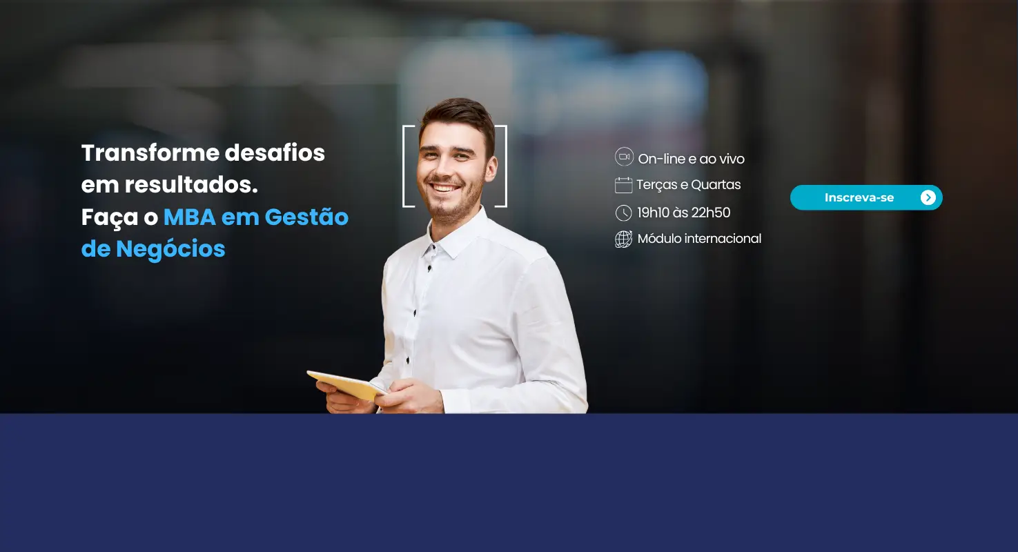 MBA em Gestão de Negócios Novo 